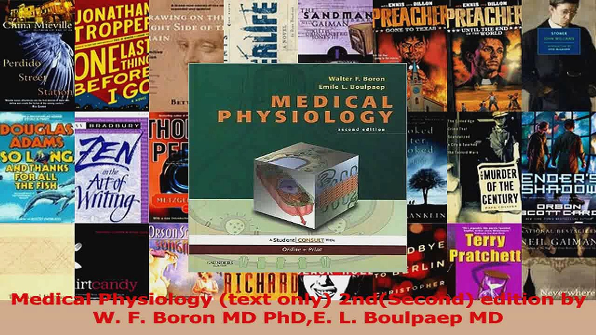 medical physiology boron pdf